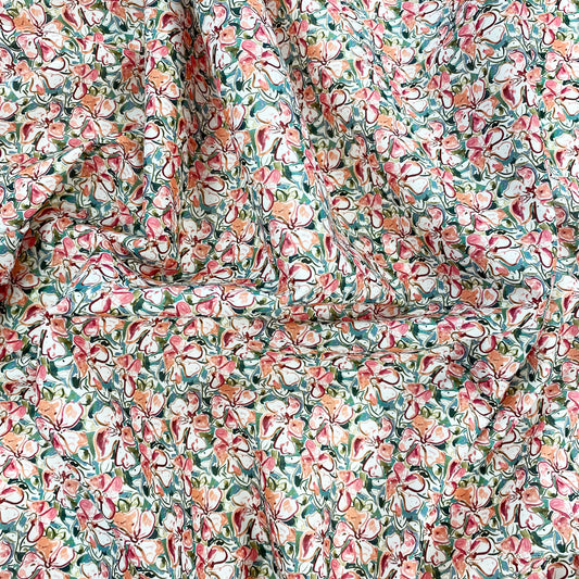 Liberty Fabric Tana Lawn® Cotton PETAL COVE