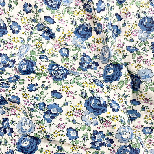 Liberty Fabric Tana Lawn® Cotton FELICITE BLUE