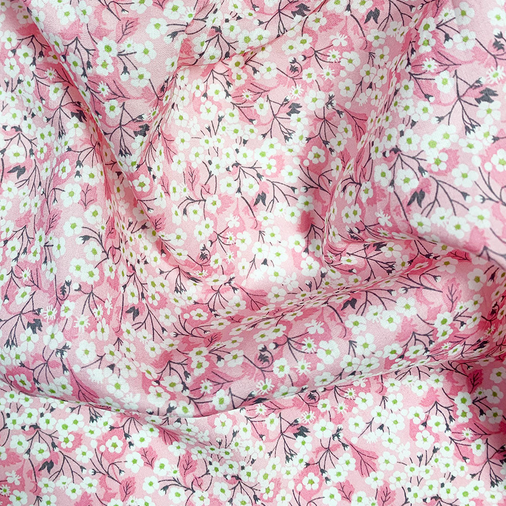 Liberty Fabric Tana Lawn® Cotton MITSI VALERIA PINK