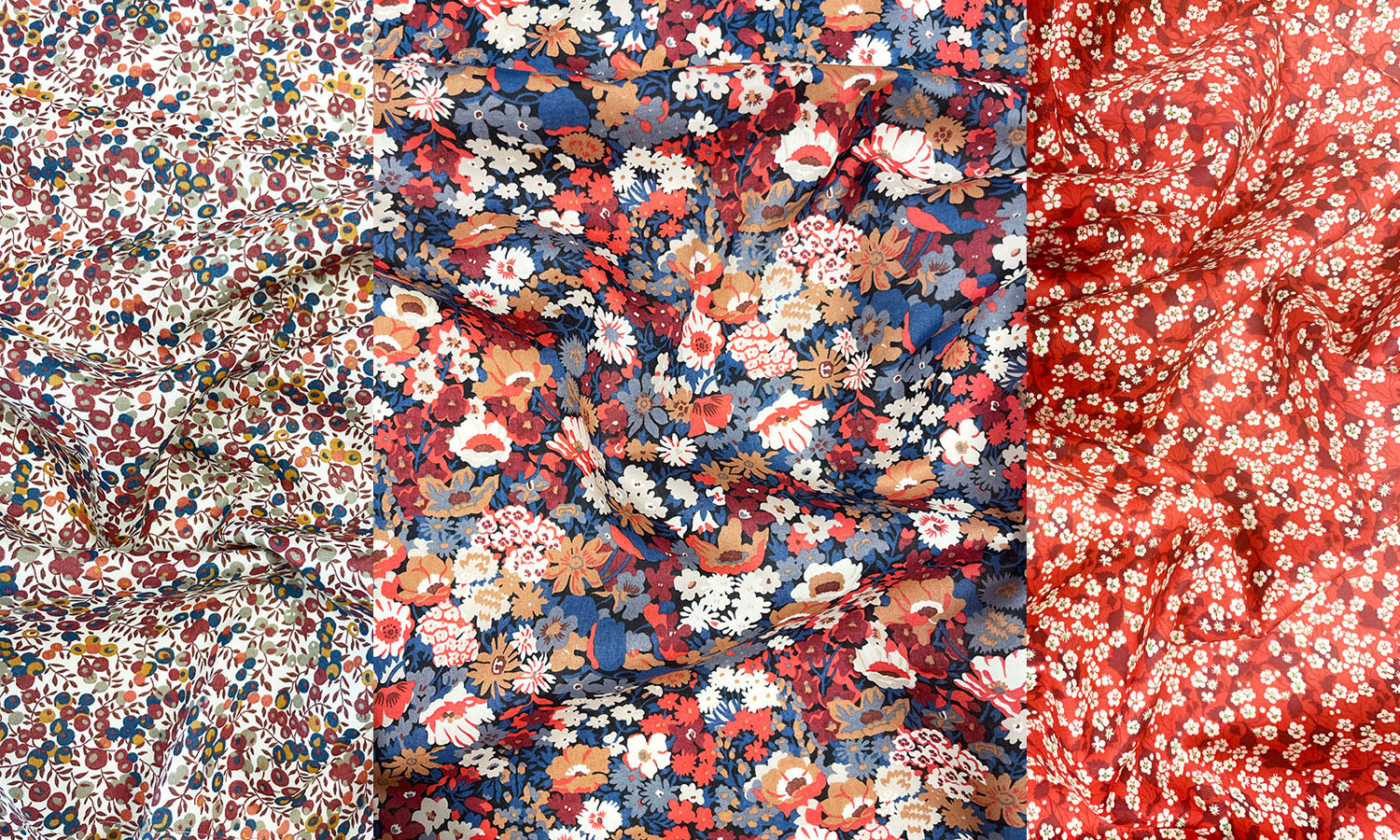 Liberty Fabric Tana Lawn® Cotton THORPE RUST